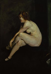 Nude Girl, Miss Leslie Hall